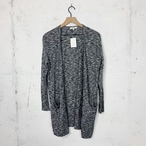 Madewell Summer Ryder Heather Gray Duster Cardigan Sweater Size XXS